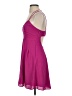 Express 100% Polyester Solid Pink Cocktail Dress Size 4 - photo 5