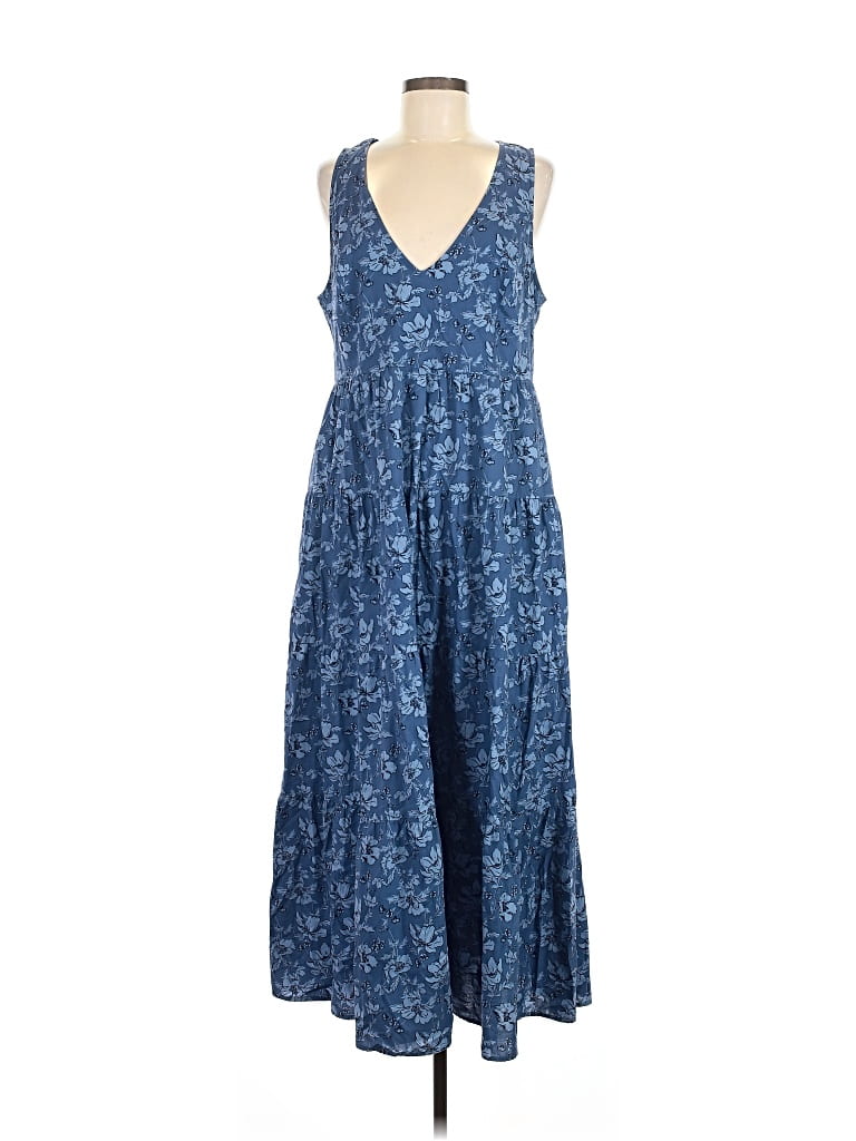 Pre-owned Universal Thread Casual Dress In Blue