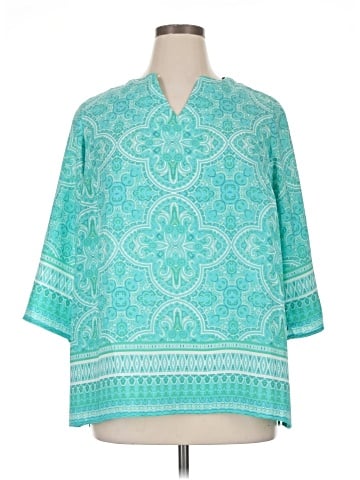 Violet & Claire 3/4 Sleeve Blouse (view 1)