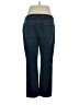 Chico's Chevron-herringbone Blue Jeans Size XL Petite (3) - photo 2