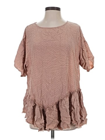 Easel Short Sleeve Blouse (view 1)