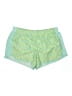 Danskin Now 100% Polyester Green Athletic Shorts Size L - photo 1