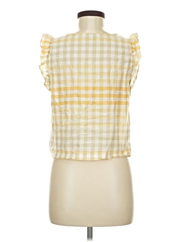 Madewell Sleeveless Button-Down Shirt (view 2)