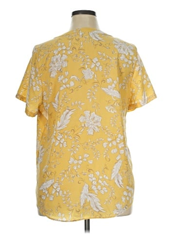 Cj Banks Short Sleeve Blouse (view 2)