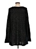 Soft Surroundings Metallic Black Pullover Sweater Size L - photo 2