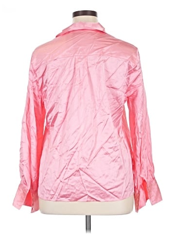 Antonio Melani Long Sleeve Silk Top (view 2)