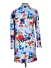 T Tahari Floral Blue Raincoat Size XS - photo 2