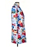 T Tahari Floral Blue Raincoat Size XS - photo 4