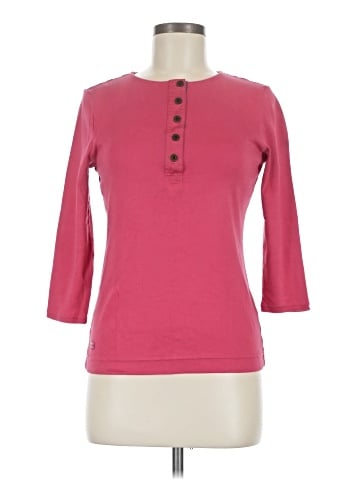 Lauren by Ralph Lauren 3/4 Sleeve T-Shirt (view 1)