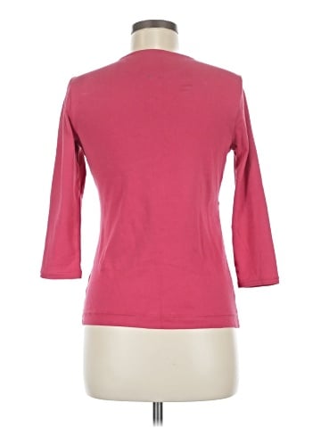 Lauren by Ralph Lauren 3/4 Sleeve T-Shirt (view 2)