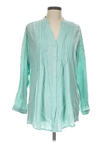 Soft Surroundings Long Sleeve Blouse (view 1)