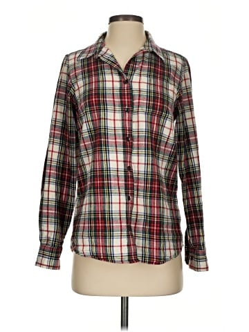 L.L.Bean Long Sleeve Button-Down Shirt (view 1)