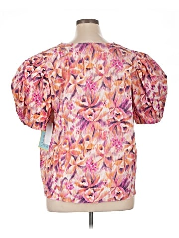 CeCe Short Sleeve Blouse (view 2)