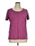 Nike 100% Polyester Purple Active T-Shirt Size XL - photo 1