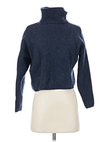 Madewell (Re)sourced Cashmere Turtleneck Sweater (view 1)