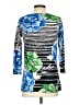 Rafaella Blue 3/4 Sleeve Top Size S - photo 2