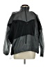 Nike 100% Nylon Color Block Black Windbreaker Size M - photo 1