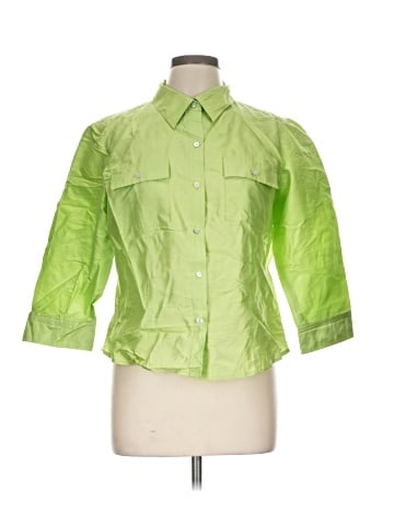 Spenser Jeremy 3/4 Sleeve Silk Top (view 1)