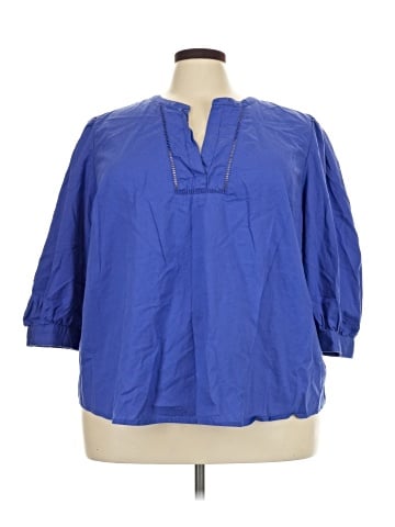 St. John's Bay 3/4 Sleeve Blouse (view 1)