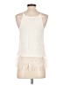Bongo 100% Rayon Ivory Sleeveless Blouse Size S - photo 2