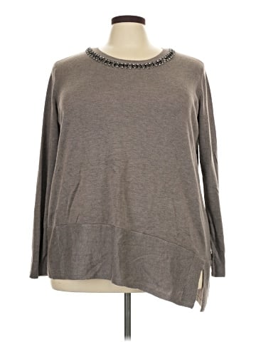 Simply Vera Vera Wang Long Sleeve Top (view 1)