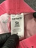 Carter's Hearts Pink Casual Pants Size 5T - photo 3