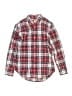 Gap Kids Plaid Red Long Sleeve Button-Down Shirt Size 13 - 16 - photo 1