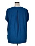 Athleta Blue Short Sleeve Top Size XL - photo 2