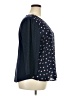 Van Heusen 100% Polyester Blue 3/4 Sleeve Blouse Size XXL - photo 4
