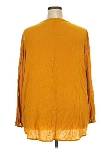 Terra & Sky Long Sleeve Blouse (view 2)