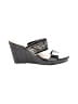 Coach and Four Ivory Silver Wedges Size 10 - photo 1