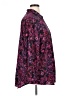 Catherines Floral Purple Long Sleeve Blouse Size 1X - photo 4