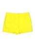 Theory Color Block Yellow Shorts Size 6 - photo 1