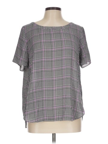 Banana Republic Factory Store Short Sleeve Blouse (view 1)