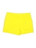 Theory Color Block Yellow Shorts Size 6 - photo 2