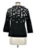 Talbots Animal Print Black Pullover Sweater Size M - photo 2