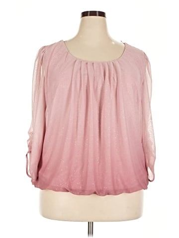 Sara Michelle 3/4 Sleeve Blouse (view 1)