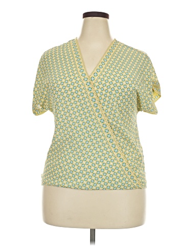 Max Studio Short Sleeve Blouse (view 1)