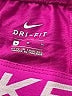 Nike 100% Polyester Pink Athletic Shorts Size M - photo 3