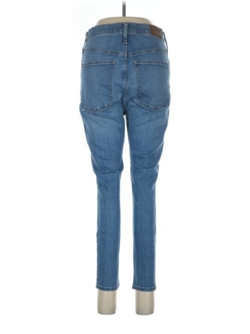 Madewell 11" High-Rise Skinny Crop Jeans in Meadowlake Wash (view 2)