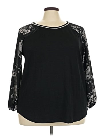 DressBarn 3/4 Sleeve Top (view 1)