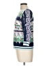 Talbots Print Blue Pullover Sweater Size Lg Petite - photo 5