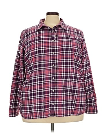 L.L.Bean Long Sleeve Button-Down Shirt (view 1)