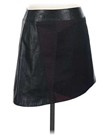 Helmut Lang Faux Leather Skirt (view 1)