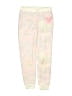 Epic Threads 100% Polyester Hearts White Sweatpants Size 10 - 12 - photo 1
