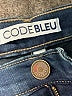 Code Bleu Solid Blue Jeans Size 8 - photo 7