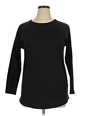 ASOS Curve 3/4 Sleeve T-Shirt (view 1)