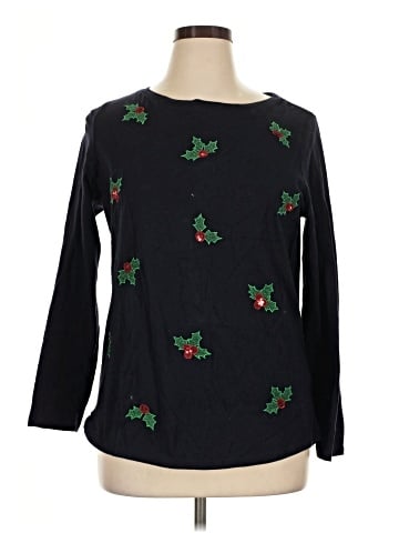 Talbots Long Sleeve Top (view 1)