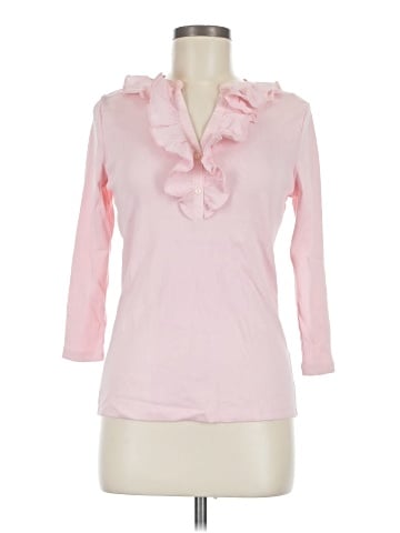 Lauren by Ralph Lauren 3/4 Sleeve Blouse (view 1)