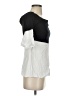 Venus White Short Sleeve Blouse Size S - photo 4